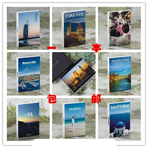 Landscape Postcard Travel Literature & Art Boxed Postcards Creative Trends Photography cards Japan Tokyo United States of America Dubai Greece Saint-Giorini, Maldives