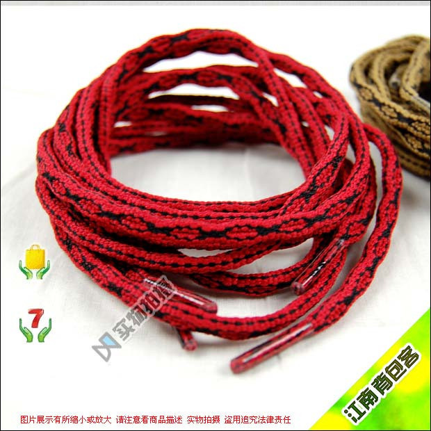 Buy 2 send 1 casual shoes sneakers climbing shoes laces red abrasion resistant outdoor survival tool 1 double