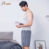 Top melon cotton nguyên chất nam màu rắn nhà giản dị đơn giản chạm đáy vest mùa xuân và mùa hè đồ ngủ nhà hàng đầu đồ lót nữ cao cấp Pyjama