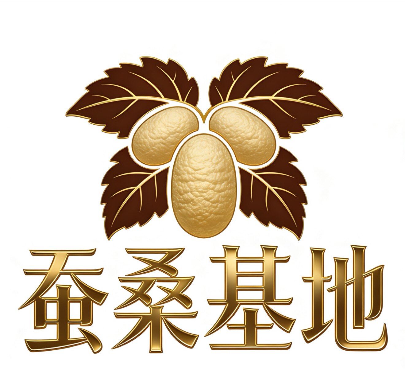 蚕桑基地的LOGO