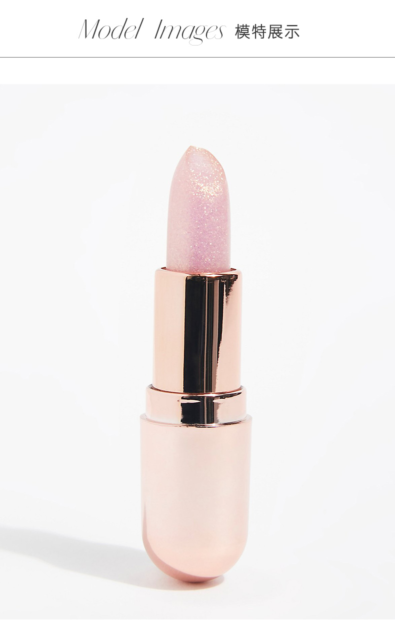 Free People Shine Fluescent Rose Powder Lip Balm Giữ ẩm - Son môi son giorgio armani