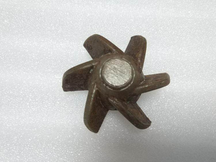 Commercial furnace head alcohol-based furnace accessories kitchen equipment accessories pig iron emergency head fan blade wheel pressure cap flying head