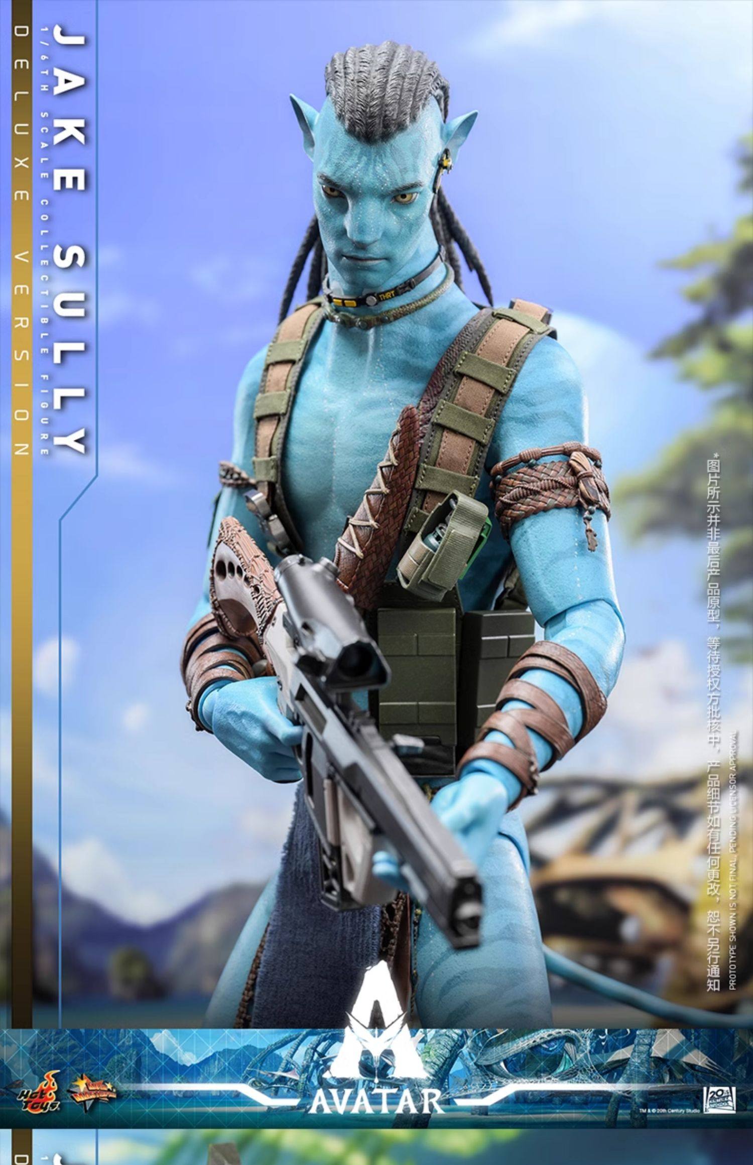 Hot Toys Avatar 2 Jake Sully 1:6 Scale Collectible Figure Deluxe