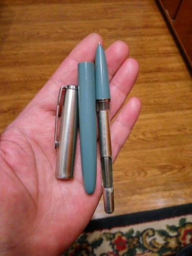 Синие герои, ручка