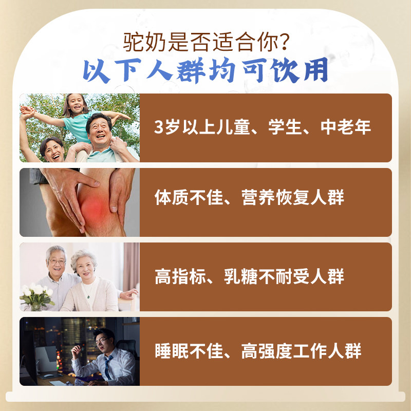 Gift-Giving Holiday Gift Boxes for Elders and Parents, Nutritional Supplements for Leaders, High-End Gifts, Saccharin-Free Camel Milk Powder