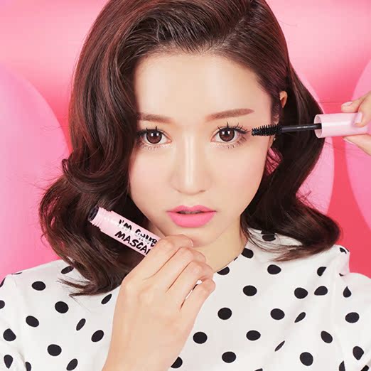 现货韩国3ce睫毛膏 stylenanda 少女粉 卷翘浓密防水防晕染