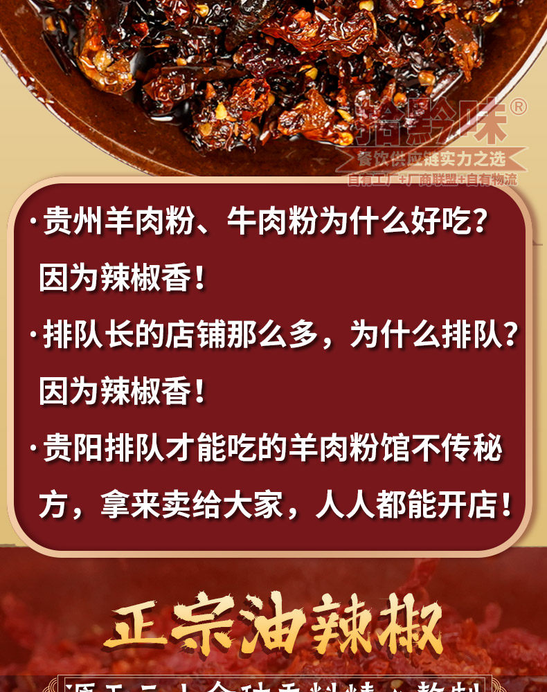 安享好物 安享A级油辣椒-拾黔味牛肉粉油辣椒 国标 