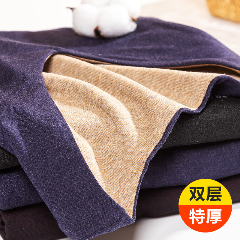 Men's special thick warm vest plus suede thickened with undershirt V collar sleeveless vest lingerie for autumn and winter cotton waistcoat