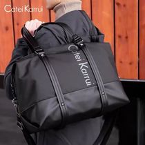 Catei Karrui travel bag mens portable business short-distance business trip fitness bag mens casual luggage bag lightweight tide