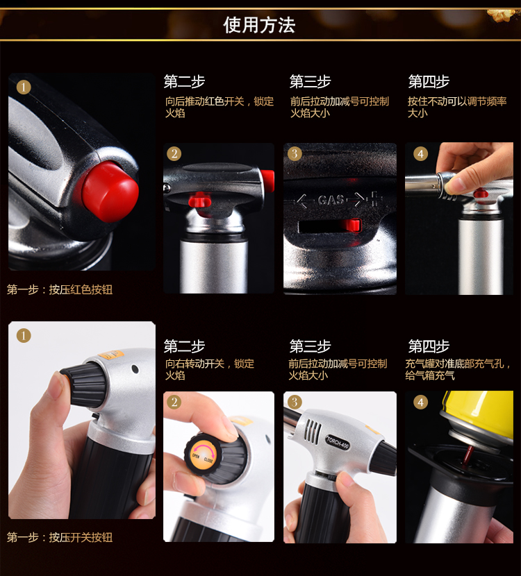 Hàn cầm tay hàn nhanh tay với BS400 nhiệt độ cao 1300 độ phun súng lạnh khí hàn phổ hàn dây hàn bật lửa zippo