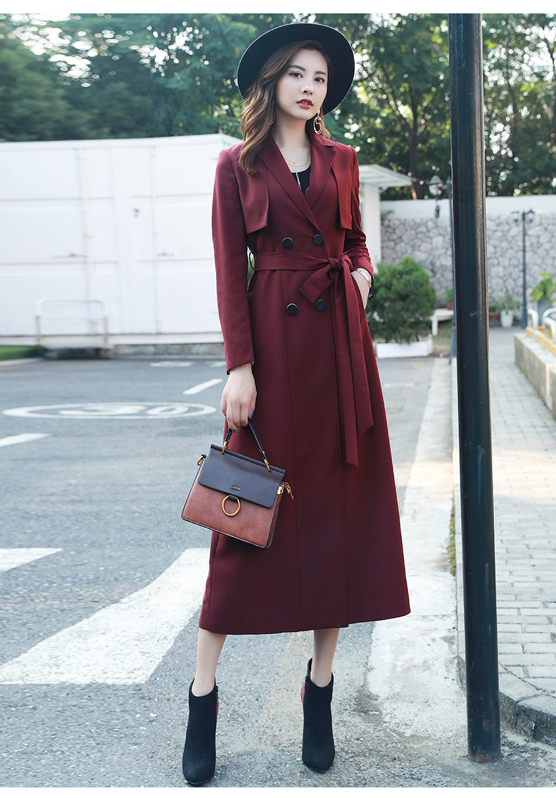 Trench pour femme LOVBAITI  LA en Polyester - Ref 3226503 Image 19