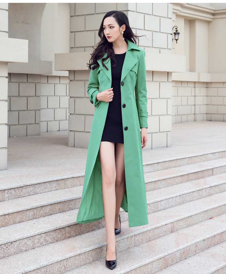 Trench pour femme LOVBAITI  LA en Polyester en Polyester - Ref 3227365 Image 25