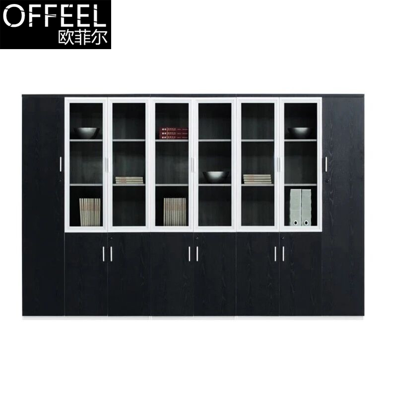 Nanjing boss office furniture cabinet book high cabinet file cabinet data cabinet staff office file cabinet combination