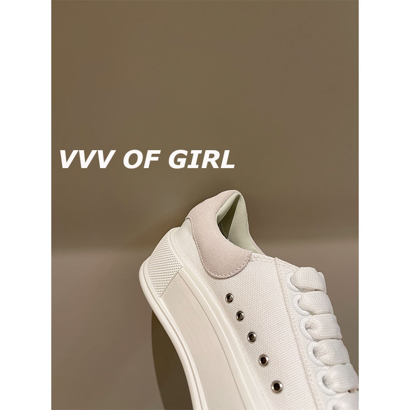 VVV OF GIRL the new small white shoe thick bottom