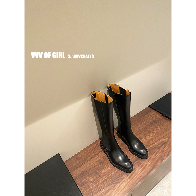 vvv 8 25 00:00 Still classic-resistant broken heel long boot female high cylinder boot long boot