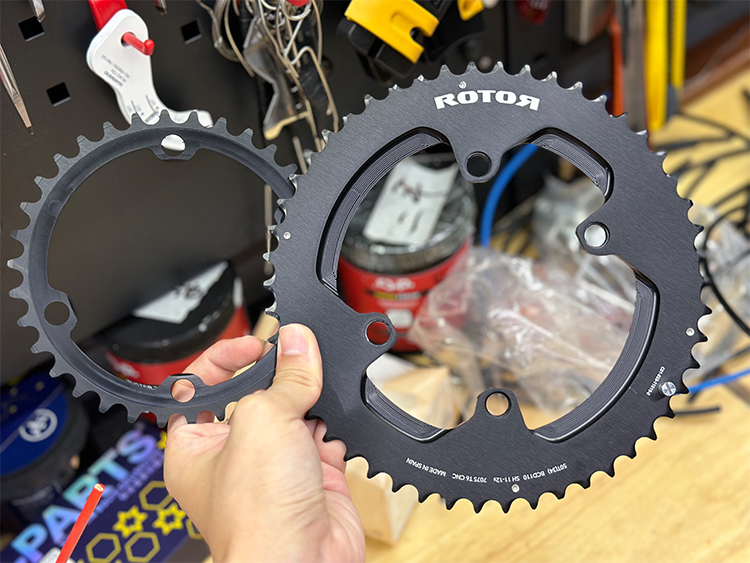 Wilbike Rotor Noq disc Four-claw hollowed out Round disc 110BCD dental disc-Taobao