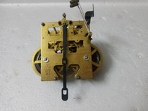 The old Shanghai 555 mechanical wall clock movement is fully functional and 15 years old. It is not brand new and has some defects. No refunds after sale.
