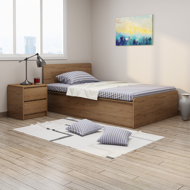 Meritocracy Custom 1-1 2 m Single beds Adult small family Type High case minimalist modern containing bed Contained Bed