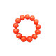 Baoshan Cherry Persimmon ພາກໃຕ້ສີແດງ Agate Flame Ice Floating Silk New Beads Couple Style Bracelet String 108 Buddha Beads