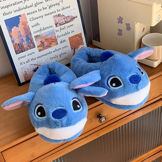 Winter 2025 New Cartoon Cute Slippers with Heel, Cotton Slippers for Men and Women, Warm and Plush, Indoor Non-Slip Plush Shoes