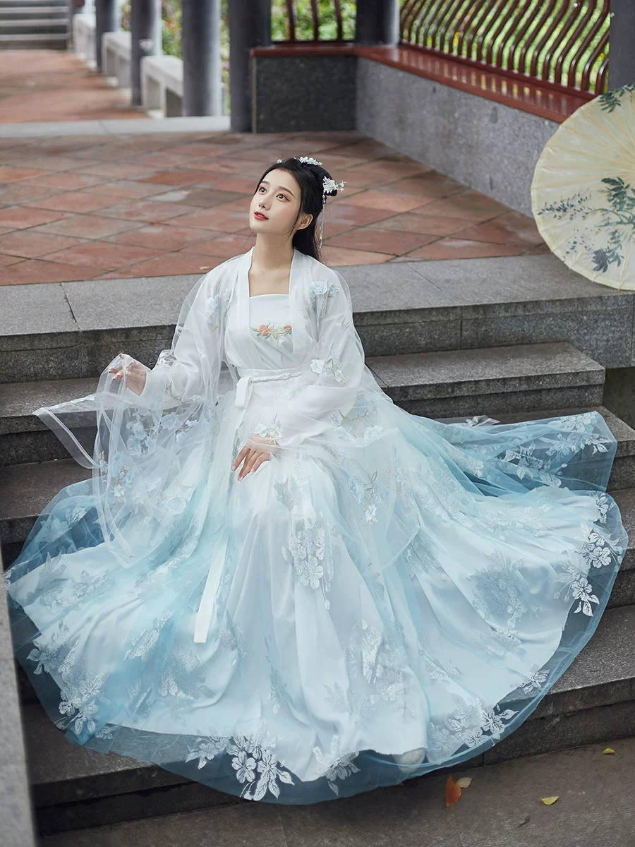 Genuine summer Hanfu for students, Chinese style