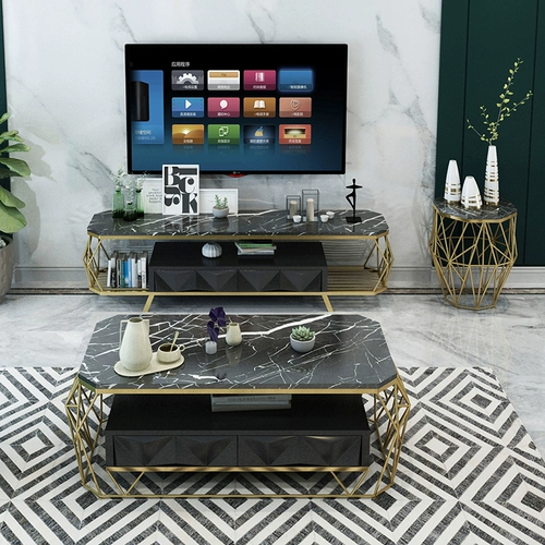 Кофейный столик гостиная домохозяйство скандинавского стиля Стеклянное стеклянное кофейное столик простота ветровой журнальный столик Большой Raymal Coffee Lafe