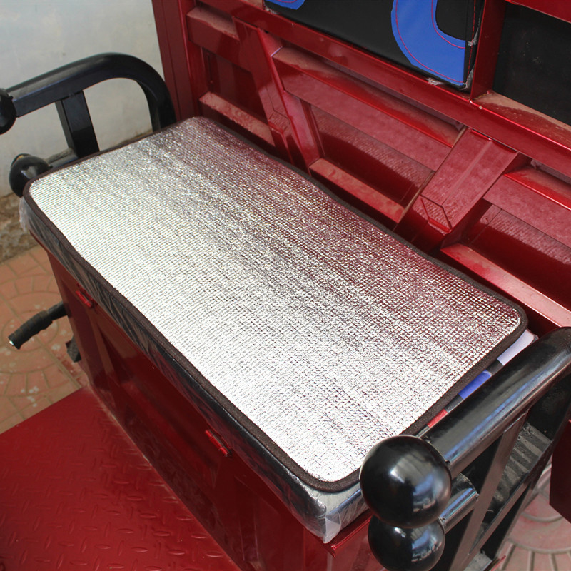 Electric tricycle cushion summer sun insulation seat general thickness rain and moisture-proof four seasons sunscreen