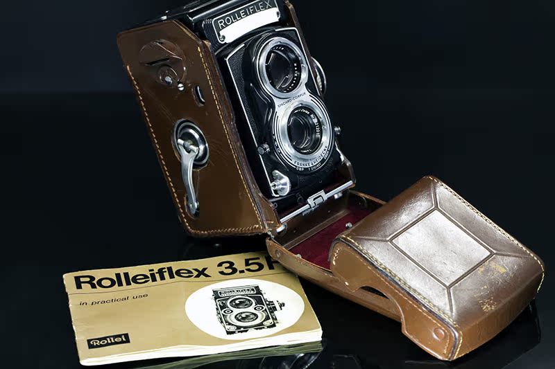 Luoli Rolleiflex 3 5T dual anti-band metering (1958) 120 dual mirror camera
