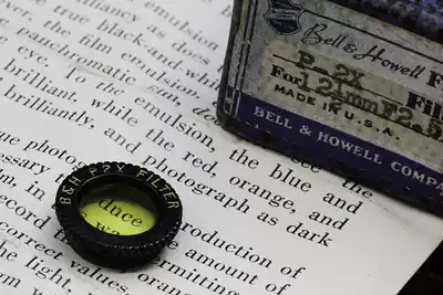 Bellg Howell American P-2x 12 5mmnbsp Yellow Filter