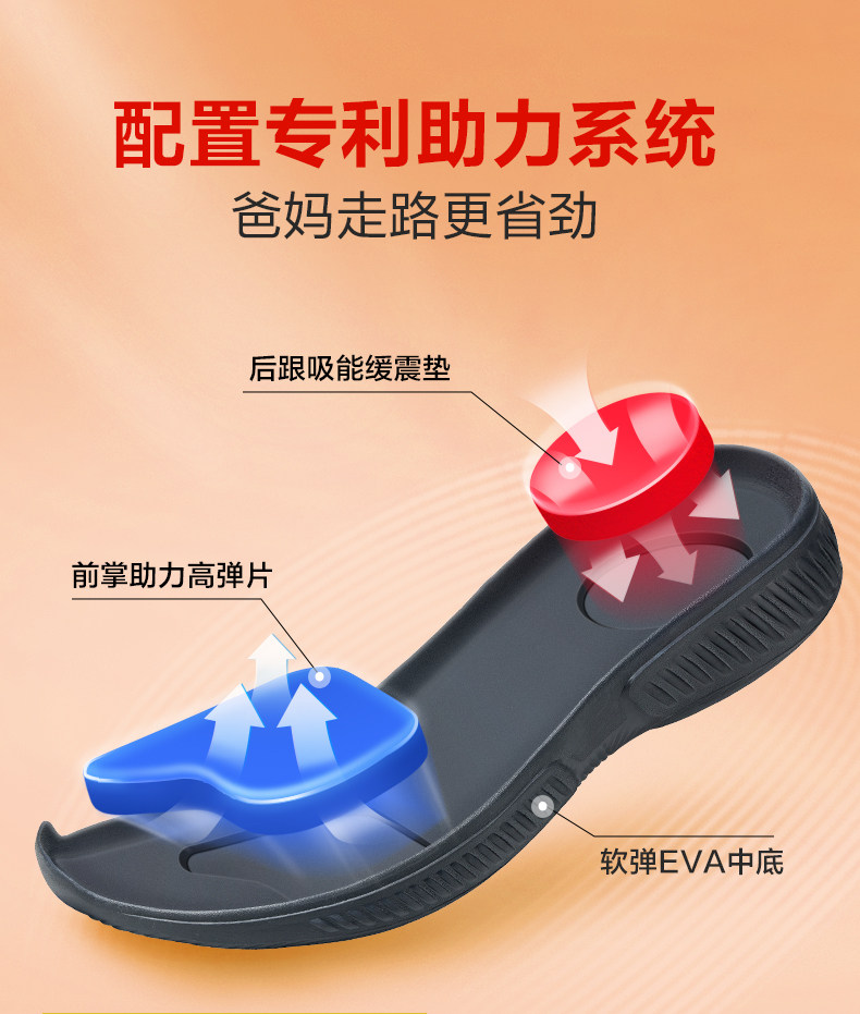 足力健 22年冬款 加绒加厚保暖老人鞋棉鞋靴 2293204J 多重优惠折后￥159