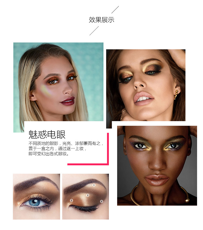 Trang điểm chính hãng Pan Nhiều màu Phấn mắt Bảng màu Trái đất High Light Repair Dung lượng Blush Long Lasting Makeup Kết hợp Bộ mới bắt đầu - Bộ sưu tập trang điểm má hồng dạng kem