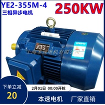 YE2 series motor three phase asynchronous motor YE2-355M-4 250KW 4 pole three phase asynchronous motor