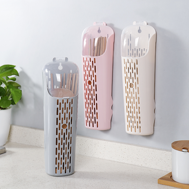 Wall-hanging chopsticks with chopsticks with wall cover wall hanging plastic cage frame