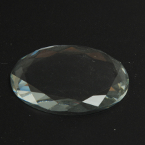 Grafting eyelash glue table crystal table solid stone spacer octagonal crystal glass table grafting tool