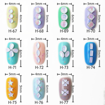 South Korean imported protein rivets not dropping ground Protein Hallucinogenic Rivet Pearl AB Rivets Medecine Ornaments H67