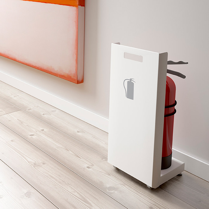 uispair Youspe simple removable fire extinguisher fixed bracket push box fire equipment placement box