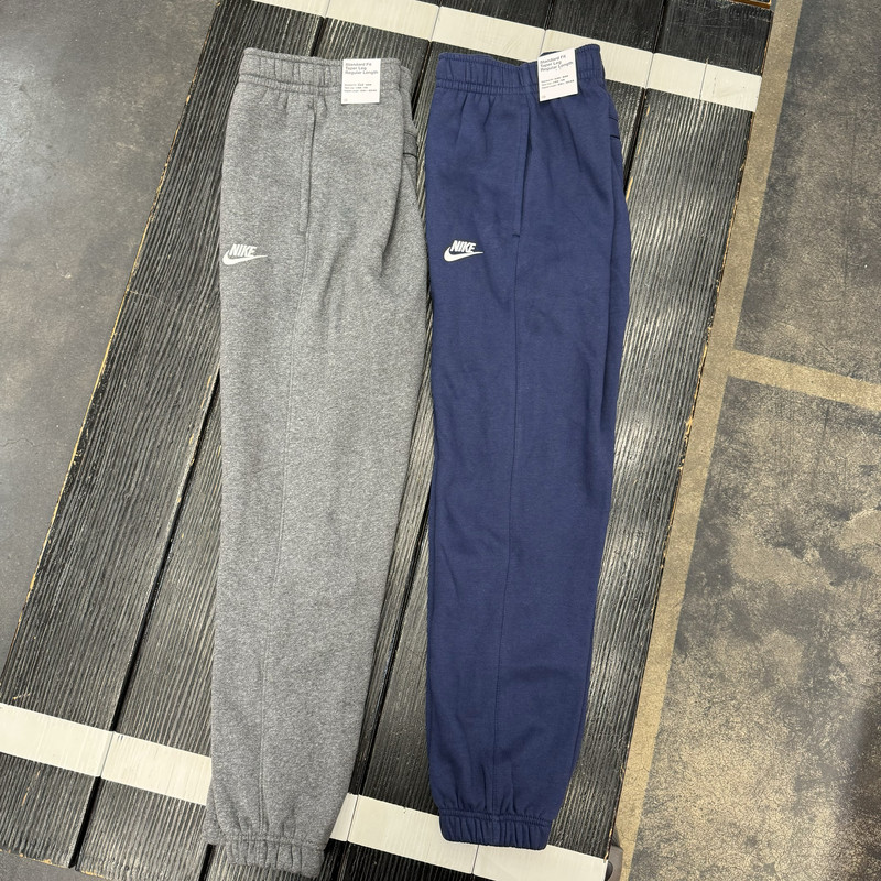 Authentic Nike New Autumn and Winter Men's Sports Casual Knitted Fleece-Lined Warm Leggings Bv2738