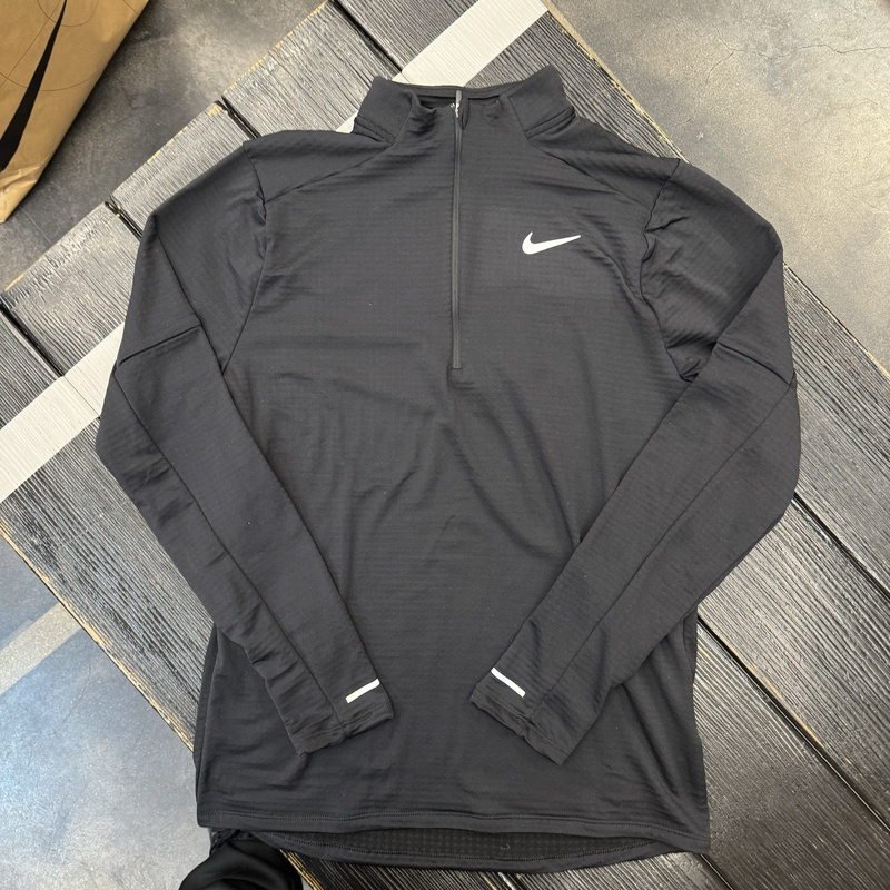 Authentic Nike Therma-Fit Men's Running Sports Training Quick-Drying Warm Top Fz1150-010