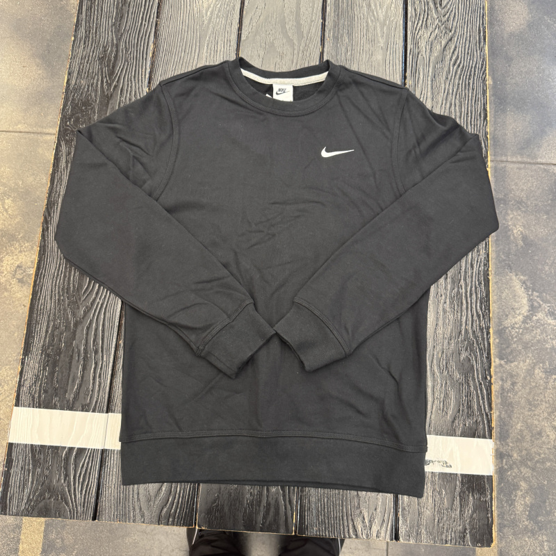 Authentic Nike Men's Spring Sports Casual Breathable Terry Round Neck Knitted Cotton Sweatshirt 637903-010 Authentic Nike Men's Spring Sports Casual Breathable Terry Round Neck Knitted Cotton Sweatshirt 637903-010