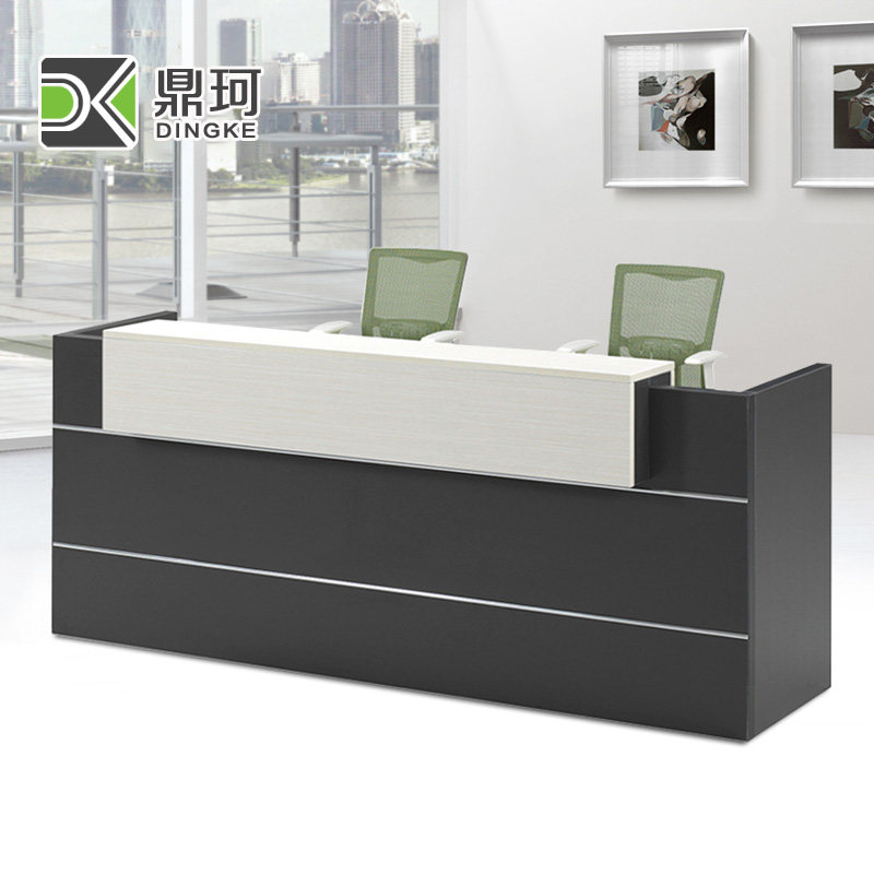 Company lobby front desk reception desk consultation desk simple modern training institution welcome desk cash register office