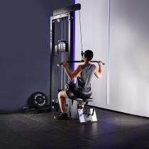 High-position pull-down trainer high-low pull-up integrated seated rowing pull-back gym professional commercial fitness equipment