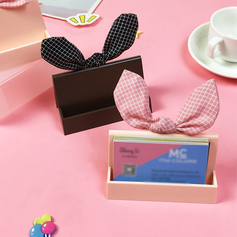 Personality Creative Name Film Box Cartoon Business Card Holder Upscale Business Desktop Office Large Capacity Business Card Containing Box