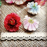 Huahai Grand World DIY DIY Материал Имитация материала Моделирование цветочной головы Цветочная головка 5,5 см цветущая горная камелия