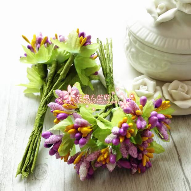 Huahai Day World DIY Handmade Vật liệu Trang điểm cưới Trang trí Mũ nón Vòng hoa Phụ kiện New Rice Stars - Phụ kiện tóc băng đô turban