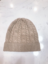 Generation 100% Cashmere Men and Womens Hats Stranded Cashmere Hat 3 Thickened 80g