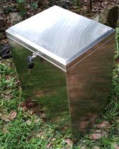 63 electric car tailbox electric motorcycle rear rack box thickened trunk front frame side box stainless steel waterproof box