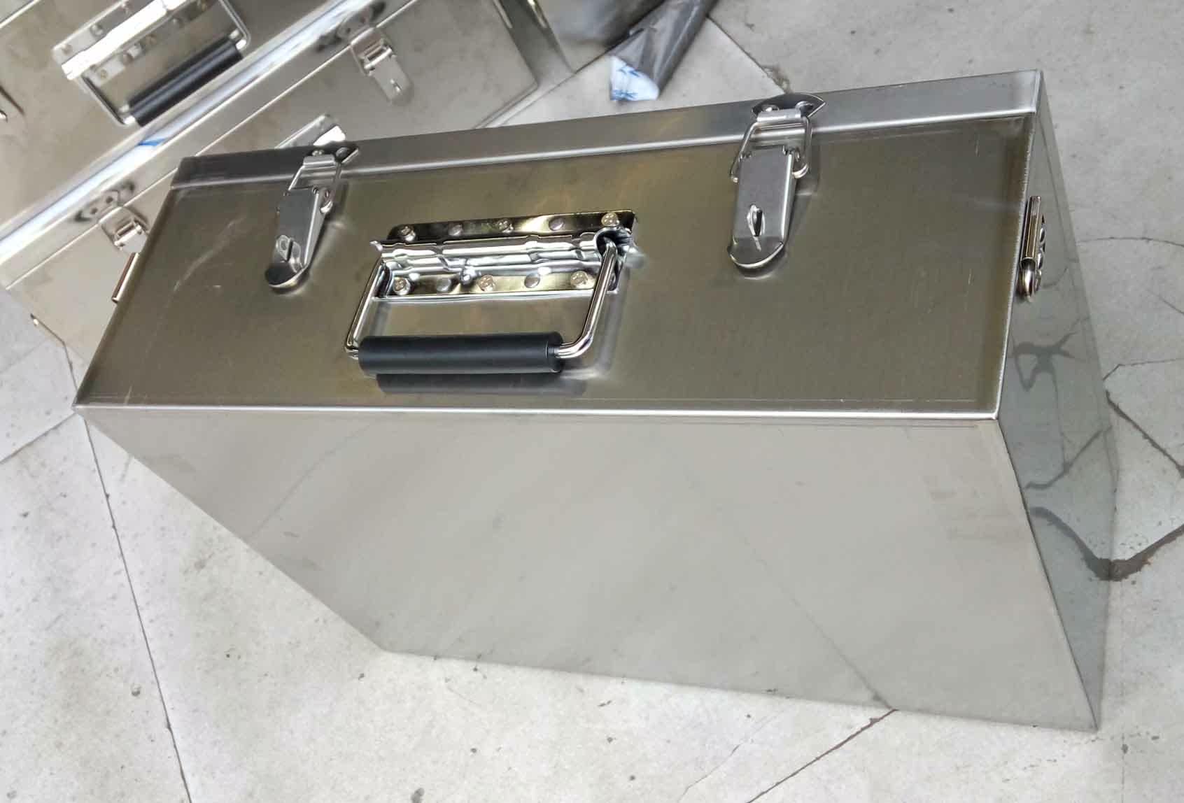60 electric car trunk motor rear case luggage rack storage square box tool containing box goods stainless steel case