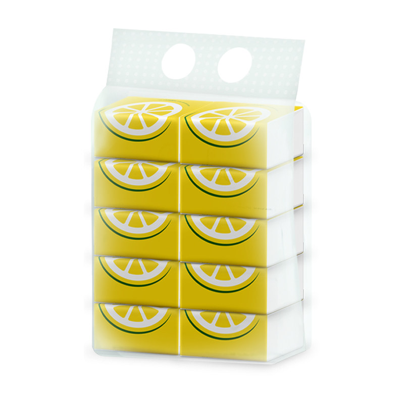 Valley luxury pulp 10 pack 3 layer thickened 210 baby sweet orange towels household