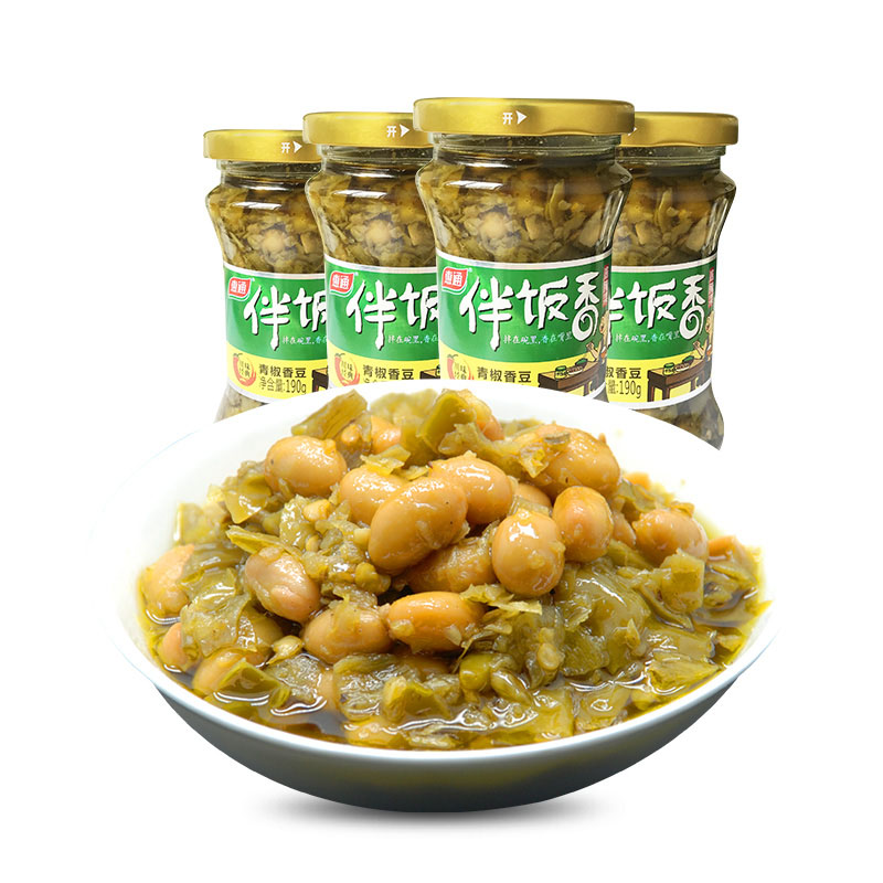 Whitong green peppers mixed with mixed pasta sauce for the next meal chopped peppers and peppery sauce with sauce 190g * 4 bottled