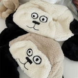 Chubbybaby*Korea ins super super mite big -eye вертикальный ушной щенок теплый шляпа Lei Feng Hat Selfie